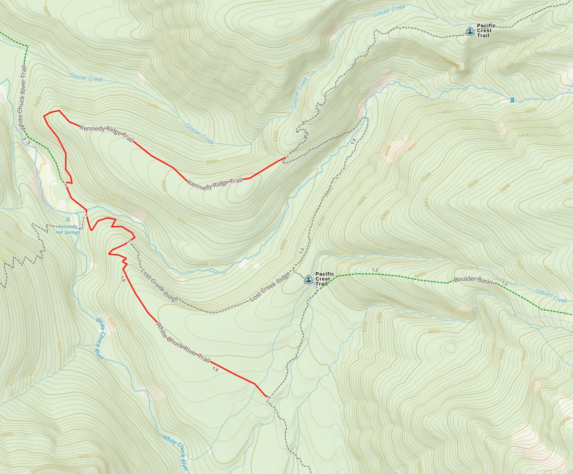 Kennedy Creek alternate route