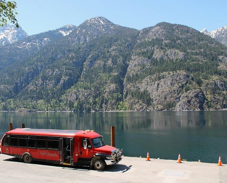 Stehekin Red Bus